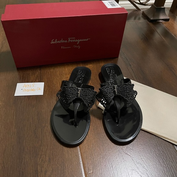 Salvatore Ferragamo Shoes - Salvatore ferragamo pandy flip flop 36 6